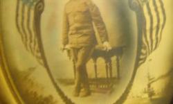 WW L SOLDIER PORTAIT IN OVAL FRAME
20" HIGH-15"WIDE
COPYRIGHTED 1918
