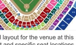 I am a season ticket holder for the Yankees, I am not a broker. I am simply selling some tickets that I will not use. I'm honest and reliable, and can give you great advice if needed. People come back year after year to buy my extra tickets, I have 2