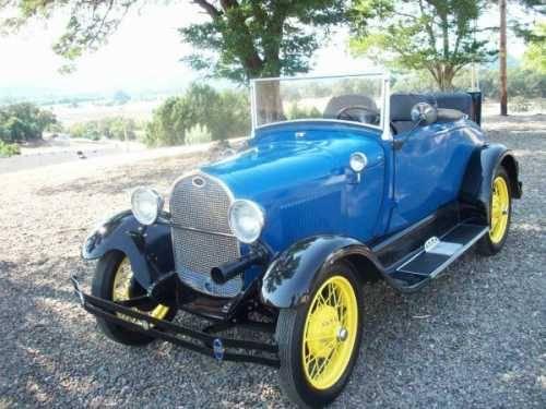 Antique cars.1929 ford model a #7