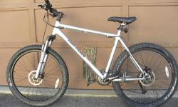 I purchased this bike new in 2009 for about $1000. It has been well maintained and garage kept its whole life. I just picked up from from the shop with new parts and a fresh tune up so its 100% ready to ride. Awesome mid-level bike for a great price.
-New
