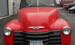 1953 Chevy pick up fully restored new power windows, new leather seats, new suede header, new carpet,air shocks. The Chevorlet runs 100% also have 355 gears, very clean. A lot invested (over $16,000) and mechanic owned this pick-up is used often. On