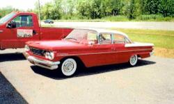 1960 Pontiac Catalina in Excellent Condition White and Red Exterior, Red and White Interior Equipped with 389 V8 Engine, Only 200,000 Miles on the Engine Automatic Transmission, 2WD Rebuilt Radiator, Transmission and Carburetor New Brakes, Spring and Back