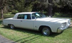 1964 Chrysler Imperial Crown Coupe, 413 V8, push button auto, power windows & locks, this car is in very nice shape, and about 95% original. Driver seat has tear, runs, and drives great. Give me a call at 845-224-4501 ask for Brian