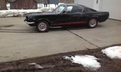 1965 Ford Mustang Fast Back GT for sale (NY) - $50,000
43k miles.
Black exterior with Black vinyl interior
289 4 barrel 4 speed manual.
frame off restoration.
Call Will for more info @ 607-745-9208