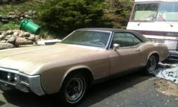 1968 Buick Riviera in great condition, all there and unmolested. 35XXX miles, has PW,A/C, loaded, front calipers, rare twin bucket seats, center console with horseshoe shifter, 430 motor runs great, new ball joints, upper control arm bushings, new front