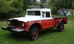 1968 KAISER/JEEP M715. I'VE HAD AND SOLD QUITE A FEW OF THESE TRUCKS. I LOVE THEM. THIS IS THE BEST CONDITION ONE I'VE EVER HAD. IT HAS A GOOD RUNNING CHEVY V8. THESE TRUCKS ARE GREAT WITH THE ORIGINAL MOTOR BUT HAVE A TOP SPEED OF ABOUT 55 AND NOT MUCH