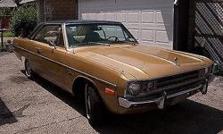 Condition: Used
Exterior color: Gold
Interior color: White
Fule type: GAS
Engine: 6
Drivetrain: U/K
Vehicle title: Clear
Body type: Hardtop
DESCRIPTION:
1972 Dodge Dart Swinger 2 Door Hard Top -Mostly all original 2 owner car-Professional mechanic owned &