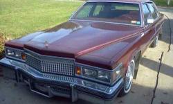 1979 Cadillac Deville American Classic This 1979 Cadillac Deville American Classic is in excellent condition. 4 Door AM FM Radio Power windows Power locks Power seats 454, V8 engine Exterior color is Red Cedar 17,090 original miles Never been driver in