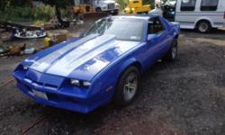 1984 camaro 350 4 bolt main,350 turbo,lakewood drag struts,strange s/t axles,lpw ultimate 12 rear end ,pbr calipers,roll cage,any questions please call 585-750-nine110.