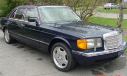 This listing is for a 1991 Mercedes-Benz 560 SEL Sedan. The interior is in immaculate condition. The car has low mileage. I have so many cars that except for the occasional start to keep it healthy it is rarely driven. You won't be disappointed it is