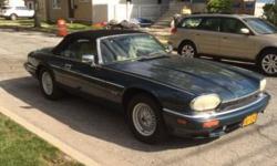 1994 XJS CONVERTIBLE FOR SALE BY OWNER, DARK GREEN, 6 CYLINDER 4.0 LITER ENGINE,112K MILES, AIR BAG, 3 MODE AUTO TRANSMISSION, PS, PB, PW, WOOD GRAIN DASH, TAN LEATHER INTERIOR, NEW BRAKES, NEW FRONT SPRINGS, NEW SHOCKS, NEW TRANSMISSION SHOCK MOUNT,