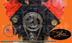 THIS IS A DIRECT REPLACEMENT FOR THE FOLLOWING YEARS OF MFG 1996-PRESENT
MERCRUISER, VOLVO PENTA, OMC, CRUSADER, MARINEPOWER, GM MARINE AND MORE
350 5.7L V8 VORTEC MARINE ENGINE (WITH VORTEC CYLINDER HEADS) - LONG BLOCK (REMANUFACTURED)
LONG BLOCK =