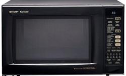 1.5 Cu. Ft. Countertop Microwave Oven with 900 Cooking Watts Only $275
Model #: Sharp R930AK
MSRP $549
New Demo/Display open box units (SEE PICS)
Features:
4-Way Convection System
Browns, bakes, broils, crisps
Smart & Easy Â® Sensor
Automatically
