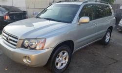 THIS 2001 TOYOTA HIGHLANDER IS IN EXCELLENT CONDITION INSIDE AND OUT. THIS CAR IS A ONE OWNER CA WHICH HAS NEVER BEEN IN AN ACCIDENT. THIS CAR WAS WELL MAINTAINED AND HAS NO ISSUES. EXTENDED WARRANTY WHICH COVERS THE ENGINE, TRANSMISSION, AND DRIVE AXLE