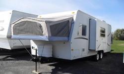 **FALL SPECIAL ON ALL CARS, TRUCKS, CAMPERS AND WELLS CARGO TRAILERS!!** Prices on all vehicles in stock have been discounted to move quickly! Stop in today for a chance to win a free oil change and detail service!
This Hybrid camper is in very nice shape