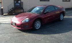 Very clean 2002 Mitsubishi Eclipse, 6cyl, 5spd, leather. Give Brian a call at Verdis Used Car Factory, we have a great selection of pre-owned vehicles. 845-471-CARS or cell 845-224-4501