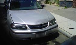 clean in and out(few dings and scratche, no rust),2003 chevy impala v6 ,highway driven, well maintained great on highway runs, strong engine and transmission,drives great, ice cold A/C (with dual control)and every feature works.ABS and traction control