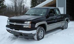 Condition: Used
Exterior color: Black
Interior color: Gray
Transmission: Automatic
Fule type: GAS
Engine: 8
Drivetrain: 4WD
Vehicle title: Clear
Body type: Extended Cab Pickup
DESCRIPTION:
I am selling my 2003 Chevy Silverado, 4.8L v8, Automatic, Extended