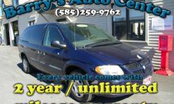 **Get a FREE 2 Year Unlimited Mileage Warranty!!**
Here is a real nice Grand Caravan that has super low miles. We went through this van and made it right. We replaced the battery, replaced the front sway bar bushings, replaced the alternator and idler