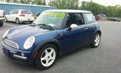 Selling a beautiful 2003 Mini Cooper.
This vehicle has 104k Miles, 6 Speed Manual Transmission, 1.6L 4Cyl.
Car is a must see!
Beautiful black leather interior with heated seats, power sunroof, power windows, locks and mirrors.
Am/Fm/CD. Ice Cold Air