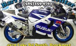 2003 Suzuki GSX-R750CC With Customizations - Must See! - $5,500
Year: 2003
Make:Suzuki
Model:GSX-R750
Stock #:DON104
VIN:JS1GR7HA632103985
Color:Blue and Silver
Vehicle Type:Motorcycle
State:NY
Engine:750CC
This bike comes with many customization's - Full