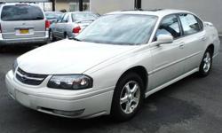 GREAT CONDITION IMPALA LS HERE! CLEAN CARFAX! CLEAN TITLE! ADULT DRIVEN BY A NON SMOKER! METICULOUSLY MAINTAINED! NO ISSUES MECHANICAL OR OTHERWISE! LEATHER INTERIOR! SUNROOF! ALLOY WHEELS! AM FM CD! POWER DRIVERS SEAT! POWER WINDOWS, LOCKS, AND MIRRORS!