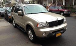 Lincoln Aviator 2004 Premium , Leather Seats Alloy Wheels, Good Tires, Moon Roof, All Power Options, No Paint Work, 116K All Highway Miles, Very Clean Inside and Out, Runs and Drives. I am the owner and had maintained the car regularly. made sure that oil
