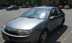 2004 Saturn ION for sale by private owner.
- 5 speed manual
- 22 city/29 highway MPG
- electronic windows/locks
- sunroof, AC, cd/am/fm
- charcoal gray exterior, gray interior
Vehicle has almost 118,000 miles. However, engine was replaced in 2008 and has