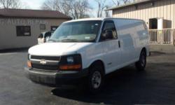 2005 Chevy Van 2500 series, great work van with V8, auto, with cage & racks! Give us a call we have a great selection of pre-owned car's, truck's, suv's, and van's.
Verdi's Used Car Factory 845-471-CARS (2277), or 845-224-4501 ask for Brian