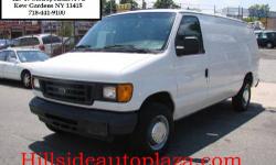 2005 FORD ECONOLINE E250 CARGO VAN,THIS IS A GREAT CARGO VAN FOR WORK VERY SAFE & RELIABLE,BODY & INTERIOR IN EXCELLENT CONDITION, ENGINE & TRANSMISSION RUNS GREAT.
MUST BE SEEN TO APPRECIATE COME IN & TEST DRIVE THIS GREAT VEHICLE YOU WON'T BE