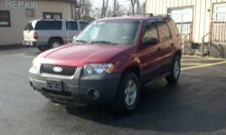 2005 Ford Escape XLT 4dr, cloth interior, 6cyl. auto, 4X4, really nice suv. Give us a call at Verdi's Used Car Factory, we have a nice selection of pre-owned vehicles. Call Brian at 845-471-CARS (2277) or my cell at 845-224-4501