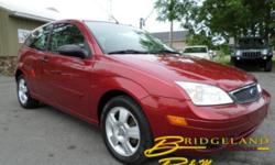 Drivetrain:
Engine: 2.0L L4 DOHC 16V
Exterior Color: Red
Transmission: Manual
Interior Color: Black
SOUTHERN!!! LOOK!!! VERY NICE 05 FOCUS ZX3 SE HATCHBACK. AUTO. PS, PL. TILT, CD, GOOD TIRES, NICE GRAY CLOTH INTERIOR AND PAINT, GREAT COMMUTER OR ? GOOD