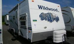 This is a nice travel trailer with a unique set up. It has a dry weight of around 4,800 lbs so most trucks could tow it, four bunks and lots of storage. If you don?t have a truck, don?t worry! We will deliver to your house, campground, or wherever you