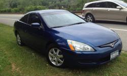 2005 Honda Accord Coupe V6
Auto/ 127250 milage
Fully Loaded with
Navigation
Heated Seats Black Leather
Moonroof
Runs and drive 100%
Clean carfax with title on hand ready to go!!
Contact with phone number !
This ad was posted with the eBay Classifieds