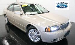 ***ADULT OWNED AND DRIVEN***, ***CLEAN CAR FAX***, ***EXTRA CLEAN***, ***LOW MILES***, ***MOONROOF***, ***SPORT***, and ***V8***. If you travel a lot, you're going to LOVE this great 2005 Lincoln LS with VERY low miles. J.D. Power and Associates gave the