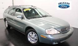 *** LS ***, *** THIRD SEAT ***, ***ABOVE AVERAGE***, ***CLEAN CAR FAX***, ***EXTRA EXTRA CLLEAN***, and ***LEATHER***. Real Winner! Who could say no to a fantastic wagon with that fresh, never-smoked-in smell, like this terrific 2005 Mercury Sable? Cut