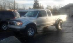 WOW what a really nice truck, 2005 Toyota Tacoma SR5, extended cab, 4X4, 4cyl. 5spd, this truck needs nothing, we just put new tires on it. Give us a call, we have a nice selection of used car's, truck's, and SUV's!
8455-224-4501 ask for Brian