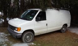 WE GOT THIS FOR FLEA MARKETING BUT ITS JUST TOO BIG!HERES A 2006 FORD E250 SUPER DUTY CARGO (WORK) VAN..ITS IN VERY GOOD CONDITION WITH ONLY ONE RUST SPOT ON ONE SIDE DOOR,WAS METICULOUSLY MAINTAINED BY PREVIOUS OWNER,RUNS PERFECTLY..SPECS:
2006 E250