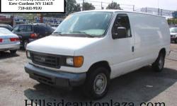 2006 Ford E150 CARGO VAN, THIS IS A GREAT CARGO VAN FOR WORK VERY SAFE & RELIABLE,BODY & INTERIOR IN EXCELLENT CONDITION, ENGINE & TRANSMISSION RUNS GREAT.
MUST BE SEEN TO APPRECIATE COME IN & TEST DRIVE THIS GREAT VEHICLE YOU WON'T BE DISAPPOINTED.