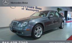 Mercedes-Benz of Massapequa presents this CARFAX 1 Owner 2006 MERCEDES-BENZ E-CLASS 4DR SDN 3.5L with just 36278 miles. Represented in FLINT GREY and complimented nicely by its CHARCOAL LEATHER INS interior. Fuel Efficiency comes in at 27 highway and 19