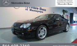 Mercedes-Benz of Massapequa presents this 2006 MERCEDES-BENZ SL-CLASS 2DR ROADSTER 5.0L with just 20325 miles. Represented in BLACK and complimented nicely by its GREY/BLACK LEATHER interior. Fuel Efficiency comes in at 24 highway and 16 city. Under the