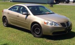 2006 Pontiac G2 4door, Heater and Air work good, cruse control, CD player. Inspected last year. We took it off the road in November because we had one to many cars. Very good running vehicle. Gold color.
Looking for $2,000. Watertown / Adams Center area.