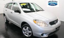 ***ALL WHEEL DRIVE***, ***CLEAN CAR FAX***, ***ONE OWNER***, and ***WELL MAINTANED***. Roomy! Great MPG! This 2006 Matrix is for Toyota enthusiasts looking all around for a great one-owner creampuff. It has plenty of passenger space and a hatch area with
