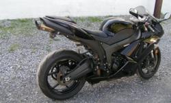 Kawasaki ZX600R
$5,000 OBO
12,828 miles; Black Sport Bike; 2 Brothers Exhaust; Motorcycle runs great - never been in an accident!