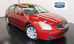 ***CLEAN CAR FAX***, ***LEATHER***, ***LOW MILES***, ***MOONROOF***, and ***ONE OWNER***. Talk about a deal! The car you've always wanted! Be the talk of the town when you roll down the street in this outstanding 2007 Nissan Maxima. This car will save you
