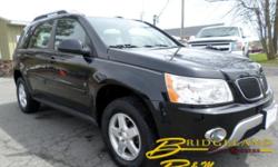 Interior Color: Gray
Engine: 3.4L V6 OHV 12V
Drivetrain:
Exterior Color: Black
Transmission: Automatic
This 2007 Pontiac Torrent AWD will save you money year round. In addition, extended warranty coverage,Financing is simple at Bridgeland Auto Brokers