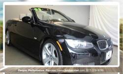 We priced this BMW 3 Series to sell quickly! You will find that is vehicle is loaded with options like: Headlight Washers Through-Load W/cargo Bag Cold Weather Pkg -inc: Heated Front Seats, Increased Top Speed Limiter Sport Suspension Sport Seats