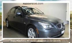 We priced this BMW 5 Series to sell quickly! You will find that is vehicle is loaded with options like: a Retractable Headlight Washers Heated Front Seats Cold Weather Pkg -inc: Heated Steering Wheel, a Fm Diversity Antenna, an Emergency Trunk Release