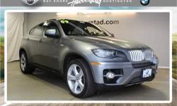 This Sport Utility is hot! This BMW X6 gets 13 miles per gallon in the city and gets 18 miles per gallon on the highway. It comes equipped with options like a (4) Lashing Eyes In Luggage Compartment (2) Lashing Rails Storage Net Multi-Function Hooks 12v