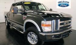 ***6.4L DIESEL***, ***CLEAN CAR FAX***, ***HEATED LEATHER***, ***LARIAT***, ***LIMITED SLIP***, ***OFF ROAD PKG***, and ***TOW COMMAND***. How enticing is the sheer toughness of this hardy 2008 Ford F-250SD? New Car Test Drive said it ""...delivers a